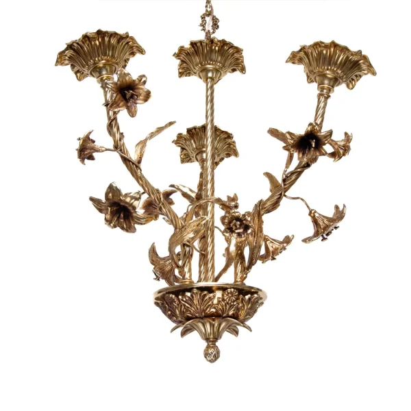 لوستر سه شعله لیلیوم